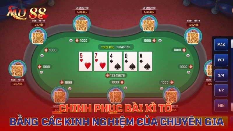 Mẹo chơi Bài xì tố SIN88 giúp người mới nâng cao khả năng thắng cược